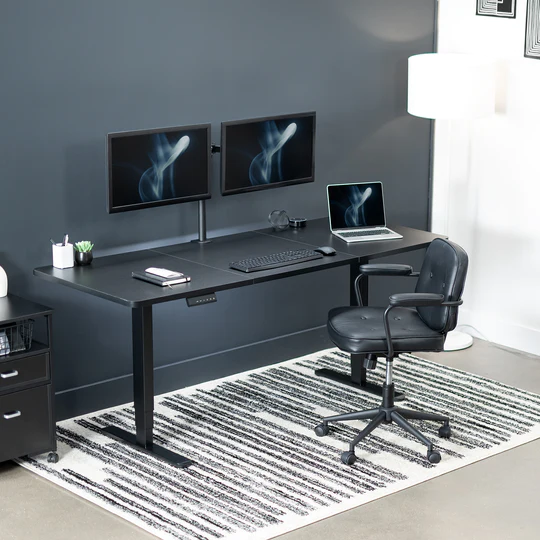 71" x 30" Electric Desk with Touch Screen Memory Controller - Image 3